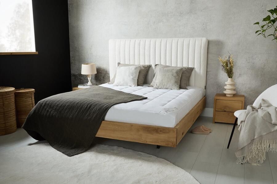 SLEEPMED Comfortabele doorgestikte premium matrastopper 180x200cm