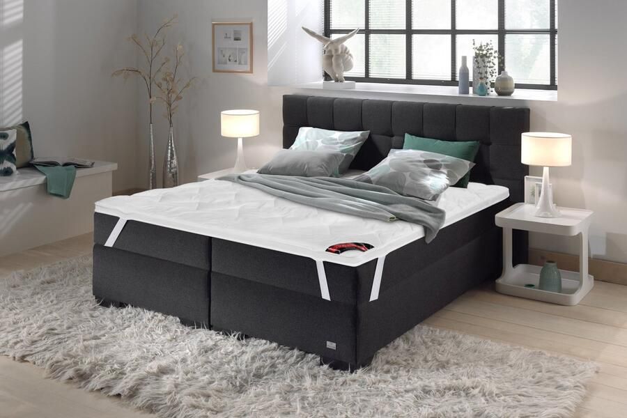 Sleep Med SleepMed 3D Air Hotel Topmatras 80 x 210 cm Hoes: Micropercal Vulling: Polyester Dons met Hoekelastieken Matrasbescherming - Foto 2