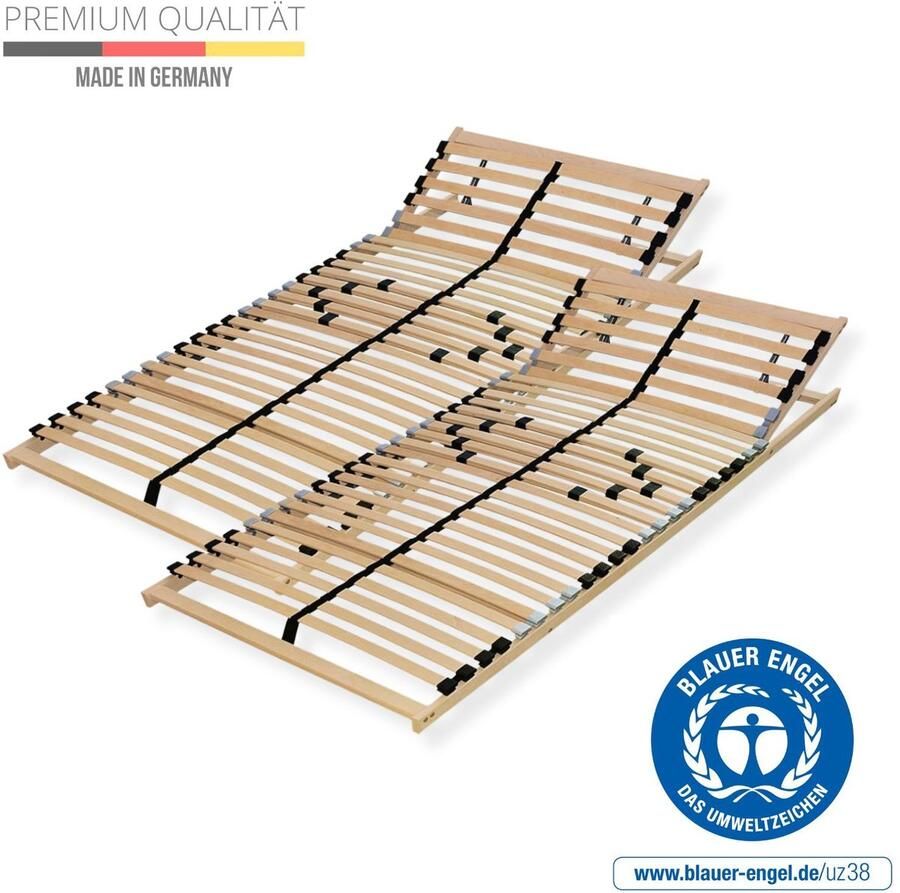 Sleepneo lattenbodem 180x200 cm 7 comfortzones verstelbaar anti-slip