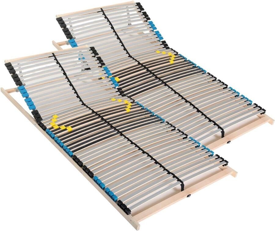 Sleepneo verstelbare lattenbodem 180 x 200 42 latten 7 zones bedbodem 180 x 200 tot 150kg