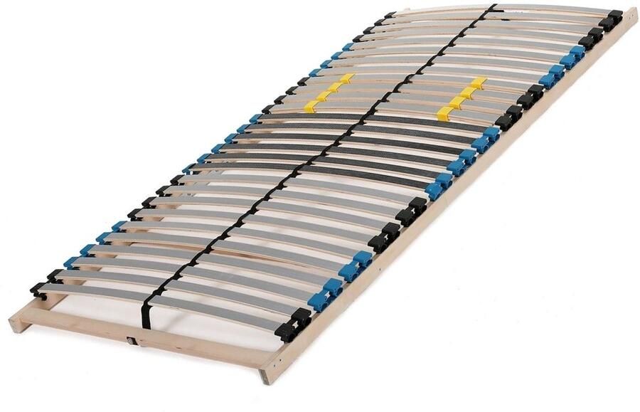 Sleepneo Lattenbodem 90x200 cm 28 latten 7-zones Draagkracht ca. 140 kg Berkenmultiplex Zelfmontage van Duitsland