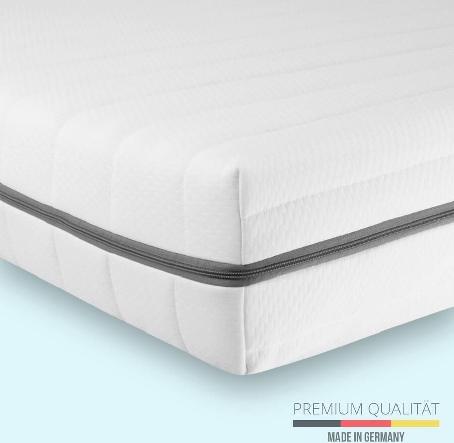 Sleepneo Matras 160x200 ERGONOMISCH MATRAS H3 H2 7 zones koudschuim matras comfortabel matras premium tijk afneembar en wasbaar- matras stevig Hoogte 15cm - Foto 2