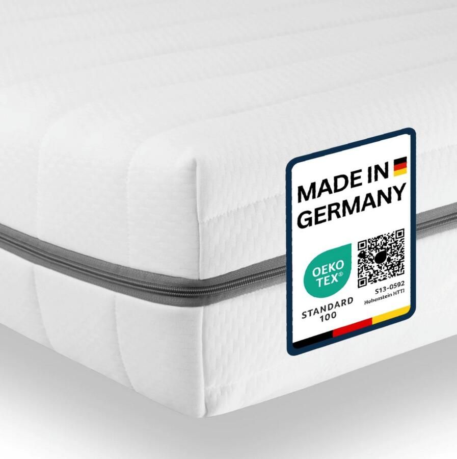 Sleepneo matras 180x200 7 zones afneembare tijk koudschuim matras 15cm dik gemiddeld - Foto 2
