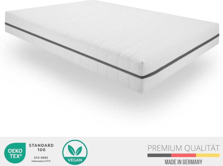 Sleepneo Matras 120x200 cm ERGONOMISCH MATRAS H2 H3 Hoogte 18cm 7 zones koudschuimmatras gemiddeld Twijfelaar matrassen 120x200 - Foto 2