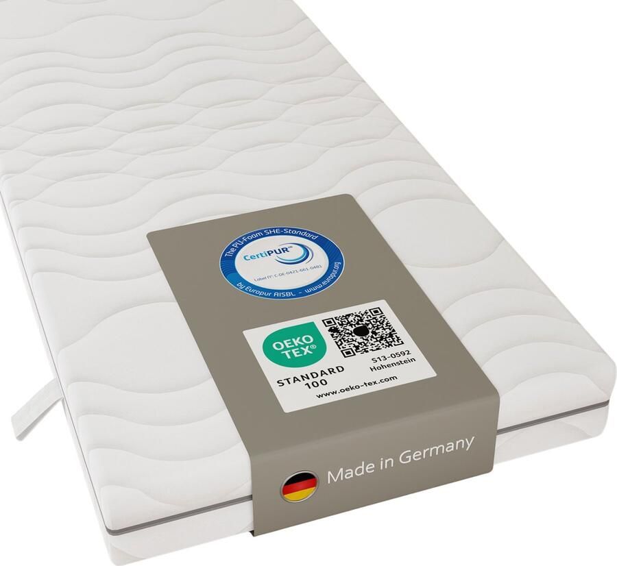 Sleepneo Nightstyle Visco matras 180x200 hoogte 18cm 7 zones koudschuim matras gemiddeld - Foto 2