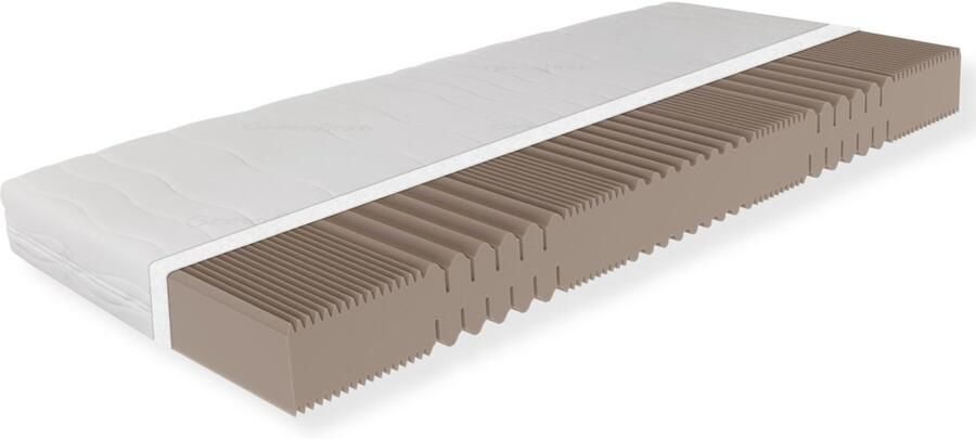 Sleepneo Matras 90x200 cm koudschuim matras H5 hoogte ca. 18cm 7-zone omkeerbaar matras 120x200cm met hoogwaardige Greenfirst tijk stevig - Foto 3