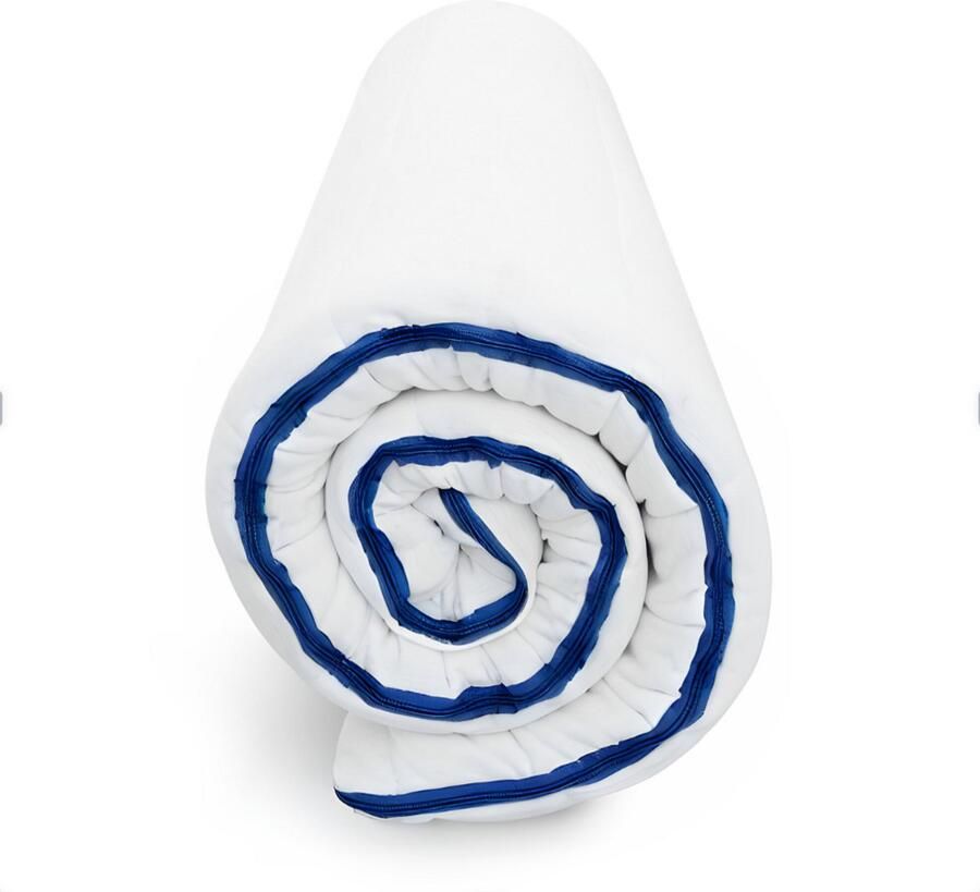 Sleepneo Topper 140x200 gel topmatras gemaakt in Duitsland 8cm dikke topdekmatras topper matras gemaakt van gel schuim matrasbeschermer OEKO-TEX STANDARD 100 gecertificeerd zacht
