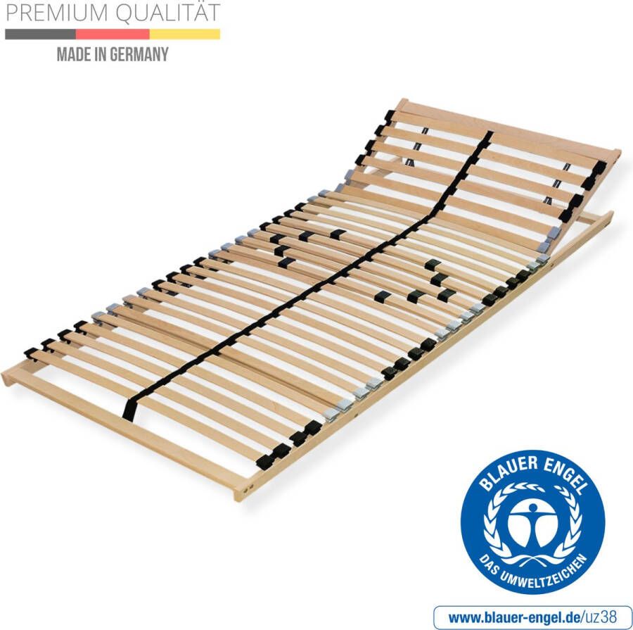 Sleepneo Lattenbodem 90x200 cm met verstelbaar hoofdbord bedbodem