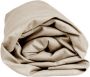 Sleepnight Hoeslaken Flanel (hoekhoogte 25 cm ) Beige café au lait B 160 x L 200 cm Lits-jumeaux Geschikt voor Standaard Matras 639911-B 160 x L 200 cm - Thumbnail 1