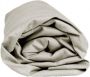 Sleepnight Hoeslaken Flanel (hoekhoogte 25 cm ) Grijs gris B 180 x L 220 cm Lits-jumeaux Geschikt voor Standaard Matras 957648-B 180 x L 220 cm - Thumbnail 2