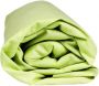 Sleepnight Hoeslaken Flanel (hoekhoogte 25 cm ) Groen lime B 180 x L 200 cm Lits-jumeaux Geschikt voor Standaard Matras 863560-B 180 x L 200 cm - Thumbnail 1