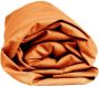 Sleepnight Hoeslaken Flanel (hoekhoogte 25 cm ) Oranje orange B 90 x L 200 cm 1-persoons Geschikt voor Standaard Matras 734095-B 90 x L 200 cm - Thumbnail 1