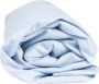 Sleepnight Hoeslaken Jersey (hoekhoogte 30 cm ) Blauw bleu clair B 100 x L 200 cm 1-persoons Strijkvrij Geschikt voor Standaard Matras Boxspring Matras + Topper 517157-B 100 x L 200 cm - Thumbnail 1