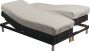 Sleepnight hoeslaken split topper Katoen (hoekhoogte 25 cm ) Grijsgris B 180 x L 200 cm Lits-jumeaux Geschikt voor Verstelbare Matras 734133-2x-B 90 x L 200 cm - Thumbnail 2