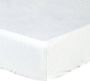 Sleepnight Matrasbeschermer Molton (hoekhoogte 25 cm ) Blanc White B 140 x L 200 cm 2-persoons Luchtdoorlatend Geschikt voor Standaard Matras 517760-B 140 x L 200 cm - Thumbnail 1