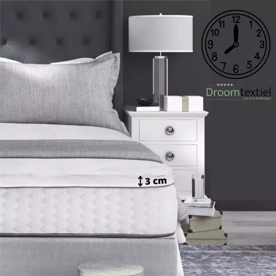 Sleeps 3D Air Dual Layer Hotel Topmatras Topdekmatras Topper Matras Matrastopper 90x200 cm Wit