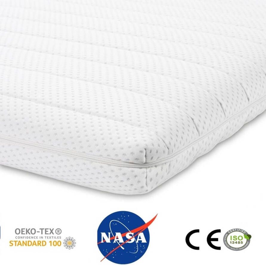 SleepTech Topdekmatras topper traagschuim-Nasa-Visco 180x220 7 CM