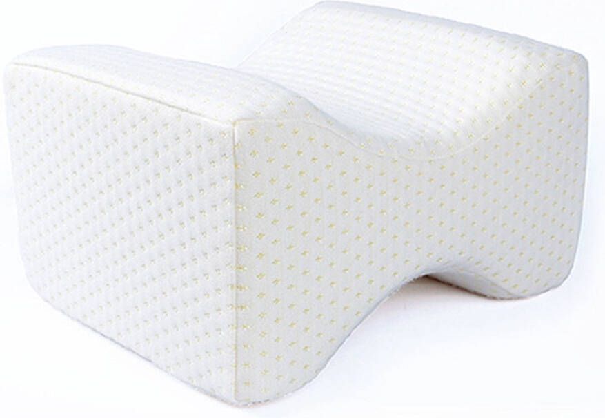 Sleeptight Kniekussen voor in Bed H vorm Beenkussen Online Mobilteitsgids Kniekussens Pijnverlichtend Orthopedisch Kniekussen Schootkussen Knie Kussen Zijslapers Rugslaper zijslaper Wit- 25 cm - Foto 2