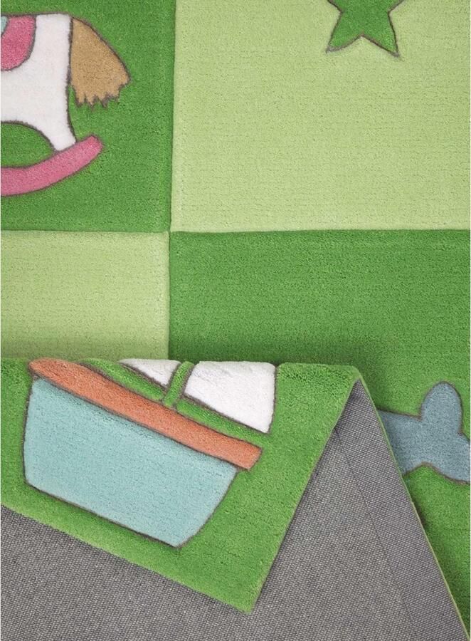 Smart Kids Newborn Kinder vloerkleed 110x170 cm groen