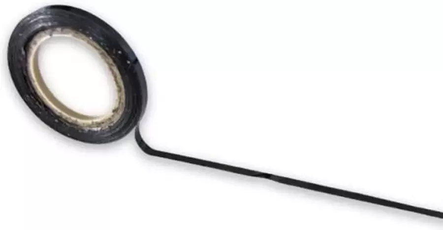 SMIT VISUAL Matrixtape zelfklevend 3mmx10m zwart