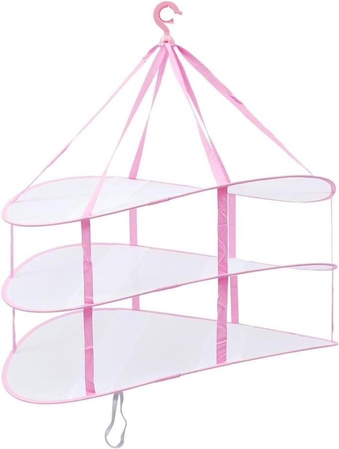 Smoakez Droogdoek met Honingraatpatroon Bedels Handdoek Opvouwbaar Kledingrek Trui Hangend Wasrek 3 Stuks Hoogwaardige Droogdoeken in Set van 3 Honingraatpatroon Opvouwbaar Kledingrek Handdoek voor Snelle Droging