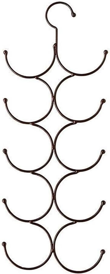 Smoakez Multifunctioneel hoedenrek voor baseballcaps en accessoires Opbergstandaard voor aan de muur Ideaal voor sjaals riemen en stropdassen