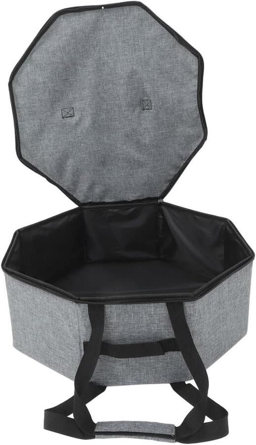 Smoakez Ronde hoedendoos voor vrouwen met opvouwbaar design Ideaal voor bewaren hoeden Stijlvolle opbergdoos