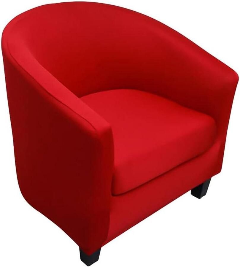 Smoakez Stretch hoes voor fauteuil Set van 2 stuks Meubelbeschermer Wasbaar Stofdicht Bankhoezen Woonkamer Café Stoelbekleding