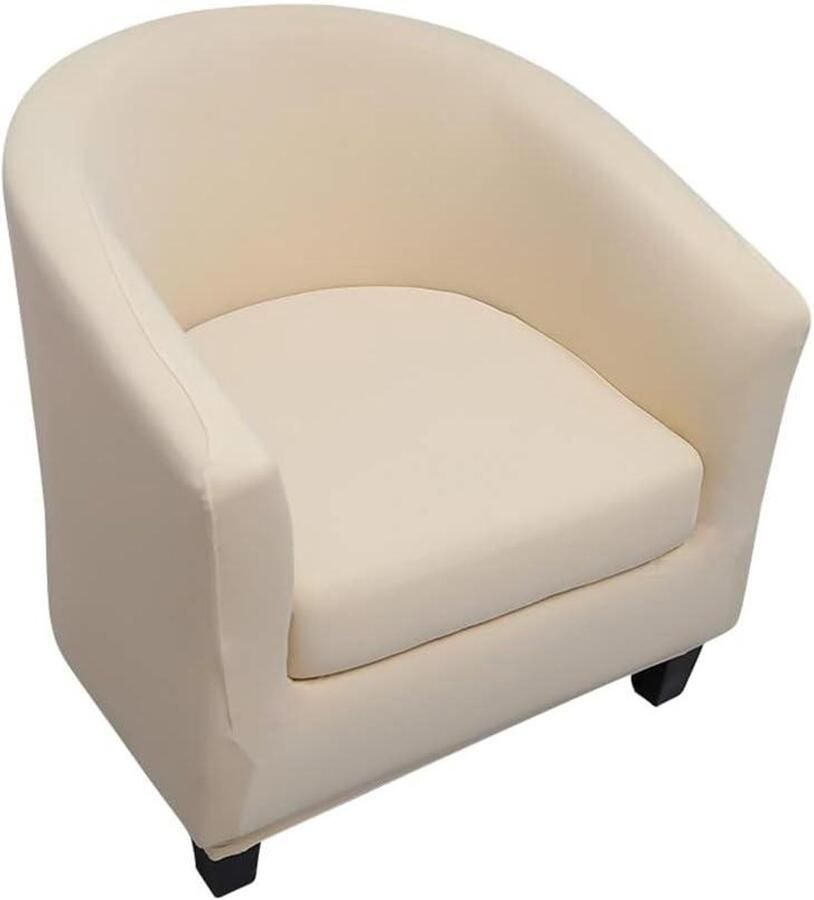 Smoakez Stretch stoelhoes voor fauteuil 2 stuks wasbaar en stofdicht Sofa Cover meubelbeschermer bankhoes voor caféwoonkamer