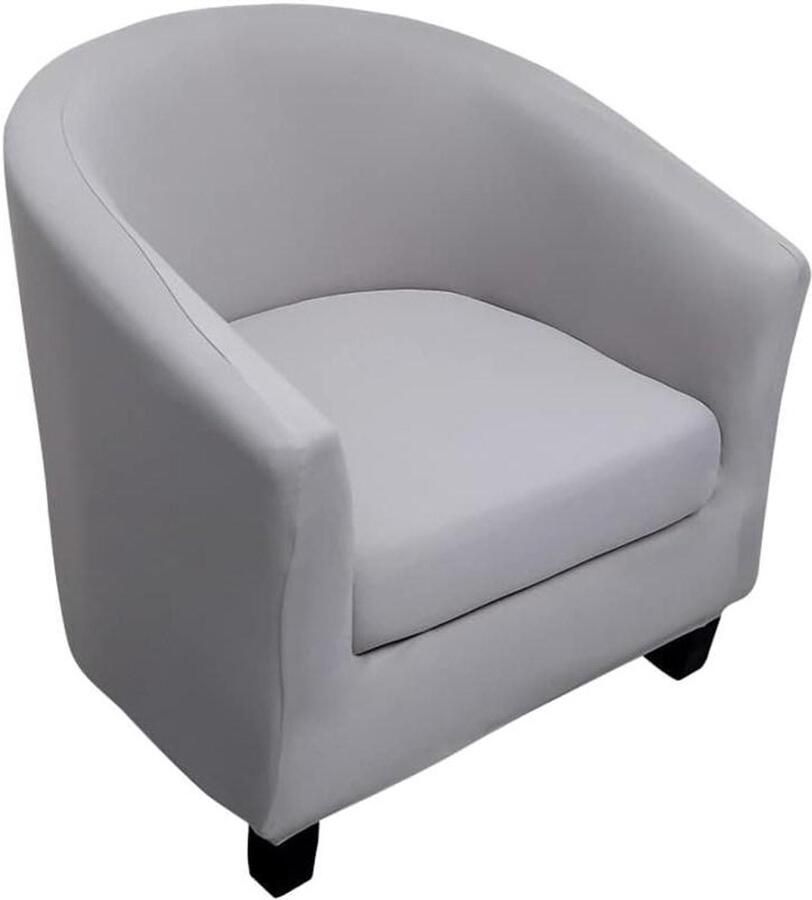 Smoakez Stretch hoezen voor fauteuil en clubbank (2 stuks) Stofdicht verwijderbaar en wasbaar Meubelbeschermer Caféwoonkamer 75 characters