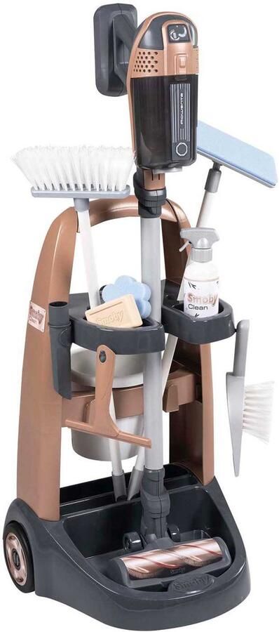 SMOBY Rowenta Trolley en Handstofzuiger