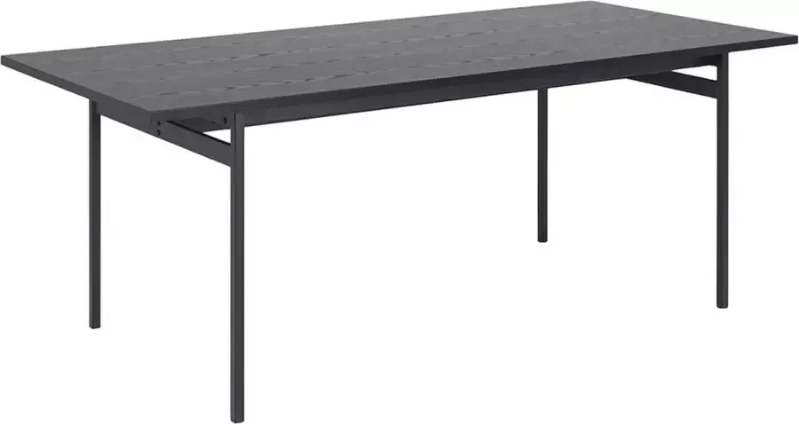 SMUK Eettafel 200 cm Kaz Zwart