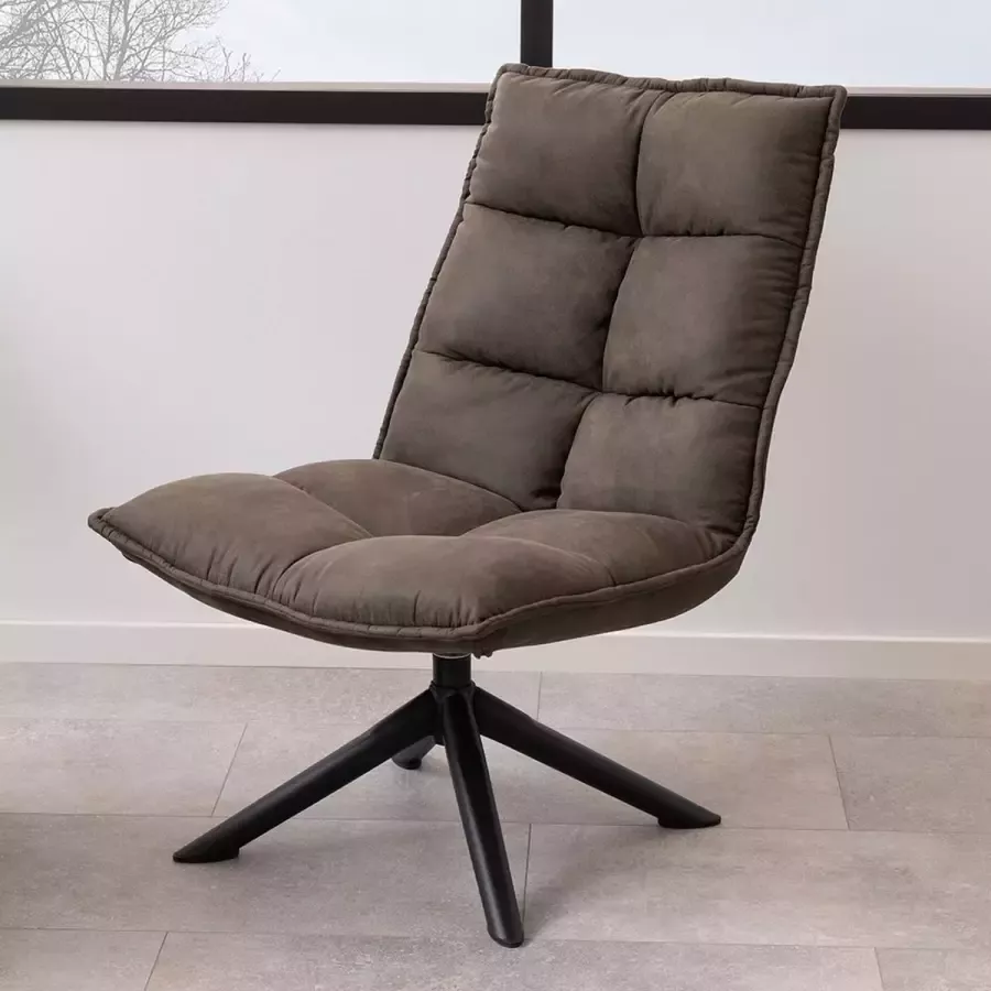 SMUK Fauteuil Madison Bruin