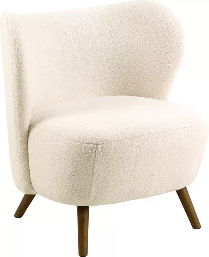 SMUK Fauteuil Joshua Crème Teddy