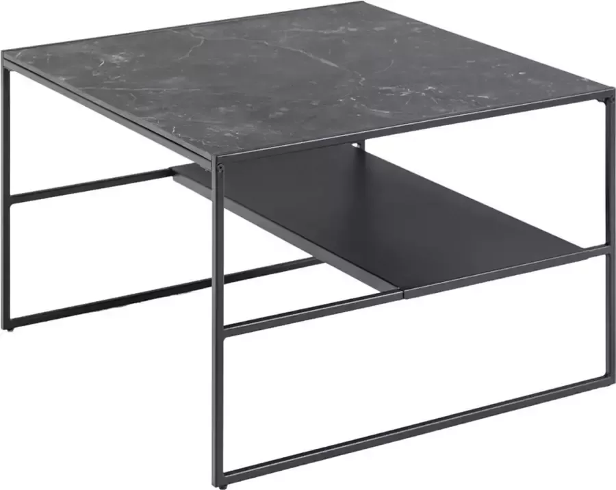 SMUK Salontafel 70 cm Finja Marmer Zwart - Foto 2