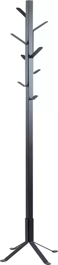 SMUK Staande Kapstok 8 Haken Bryce Zwart - Foto 1