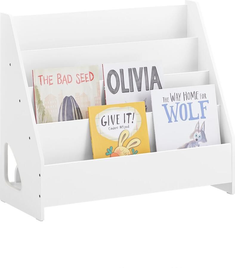 SoBuy Boekenkast kinderen KMB32-K-W