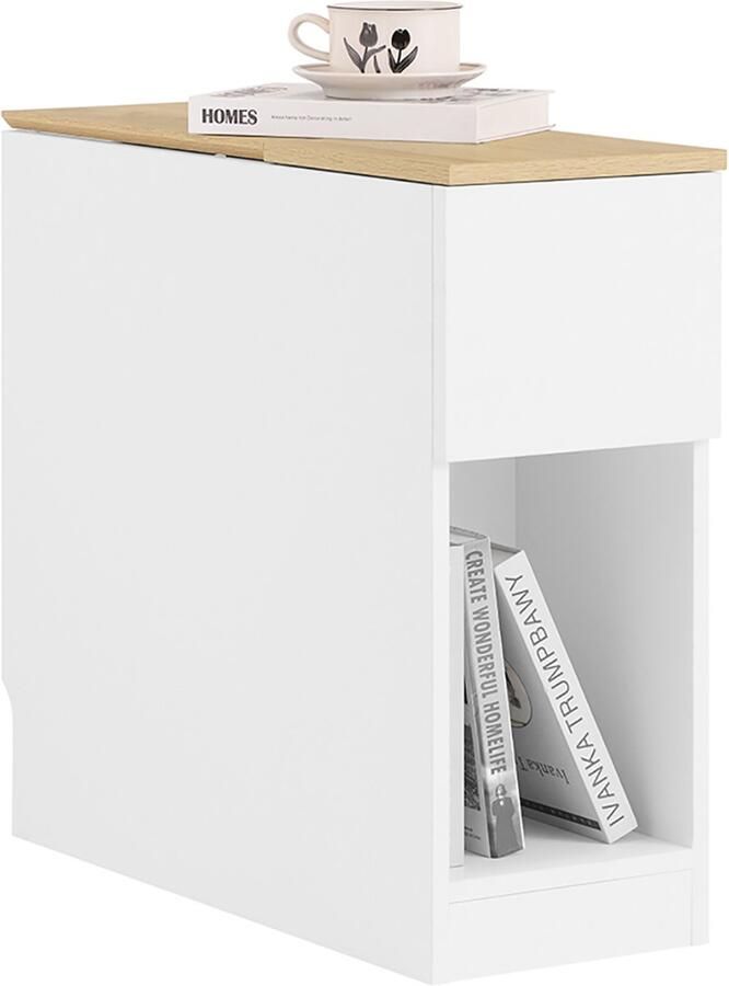 SoBuy Nachtkastje voor woonkamer slaapkamer FBT162-WN