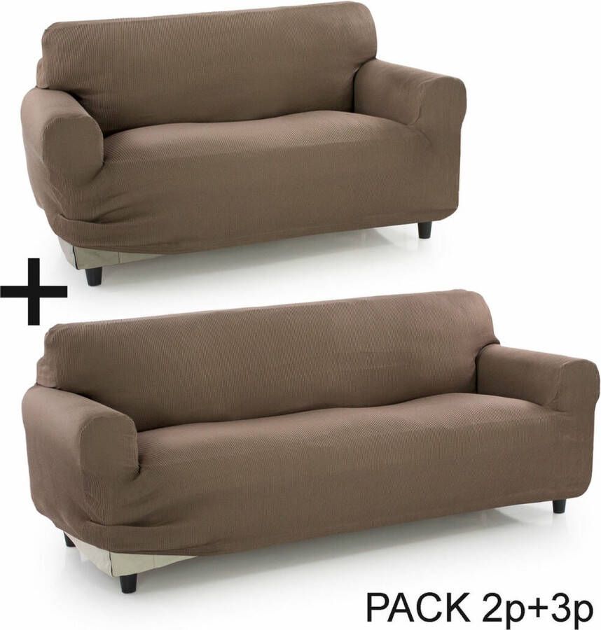 Sofakover Bankbedekking Pocket Duo Romeo 2 Stuks Suède