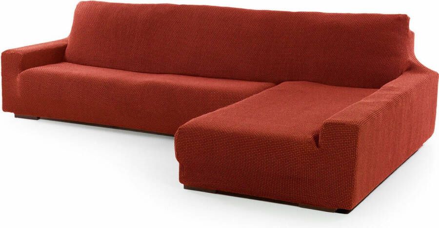 Sofaskins Hoes voor chaise longue met lange rechterarm NIAGARA 210 340 cm Fuchsia