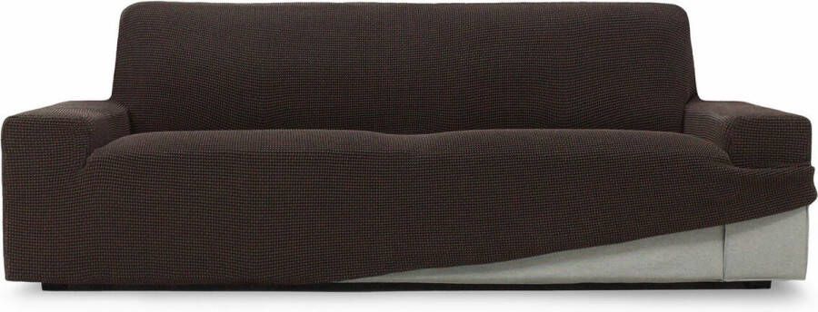 Sofaskins Bankhoes Bruin Niagara Bankhoes 3 Zitsbanken 180 230 cm Stretch Zetelhoes Bank beschermer Bankbeschermer voor Honden en Katten - Foto 1