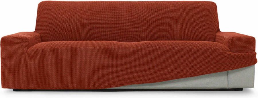 Sofaskins Bankhoes Donker oranje Niagara Bankhoes 3 Zitsbanken 180 230 cm Stretch Zetelhoes Bank beschermer Bankbeschermer voor Honden en Katten