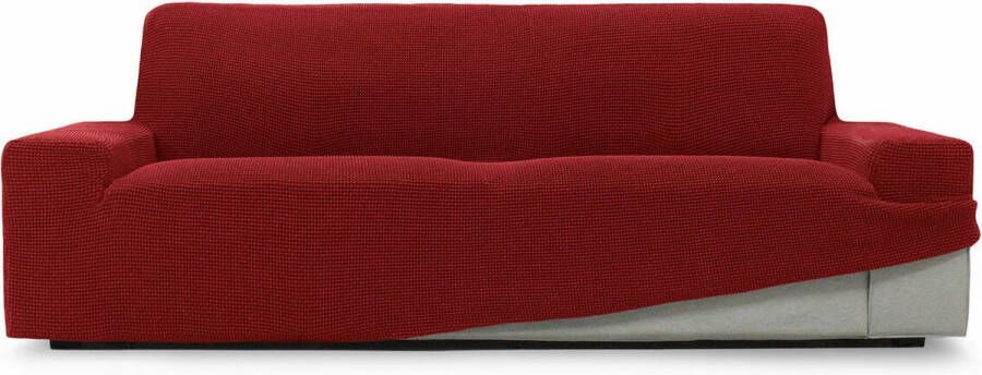 Sofaskins Bankhoes Rood Niagara Bankhoes 3 Zitsbanken 180 230 cm Stretch Zetelhoes Bank beschermer Bankbeschermer voor Honden en Katten