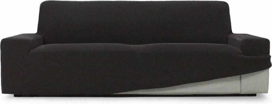 Sofaskins Bankhoes Zwart Niagara Bankhoes 3 Zitsbanken 180 230 cm Stretch Zetelhoes Bank beschermer Bankbeschermer voor Honden en Katten