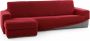 Sofaskins Hoes voor chaise longue met korte linkerarm NIAGARA 210 340 cm Rood - Thumbnail 2