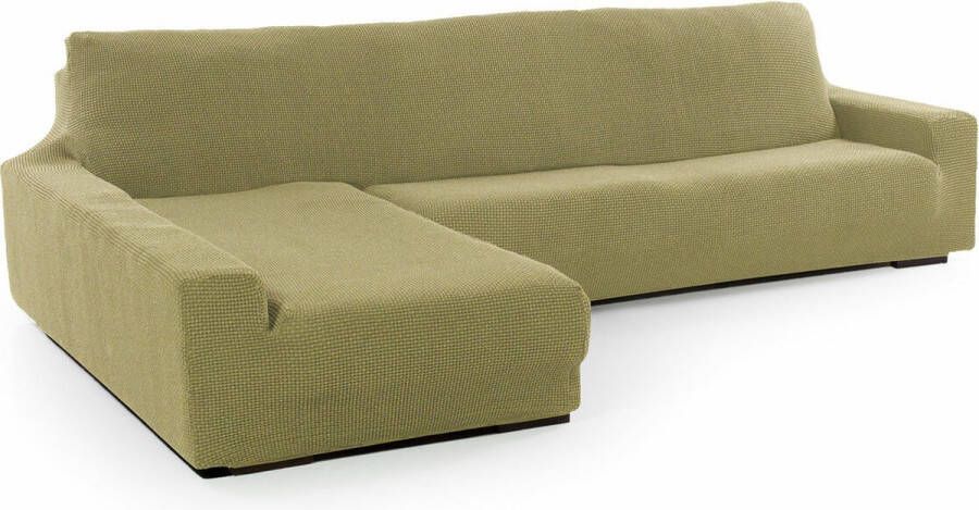 Sofaskins Hoes voor chaise longue met lange linkerarm NIAGARA 210 340 cm Pistache