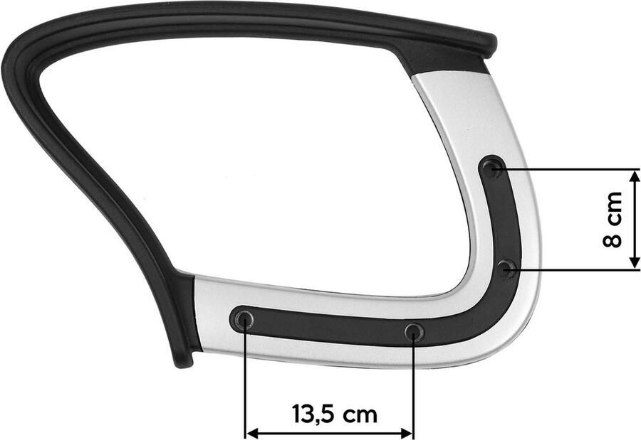 Sofotel Armleuningen voor de EG-228 fauteuil zwart