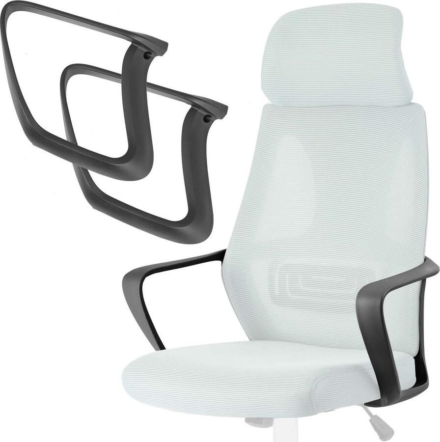 Sofotel Armleuningen voor de Praga fauteuil zwart