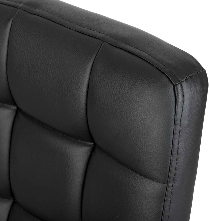 Sofotel Benton zwart leren bureaustoel