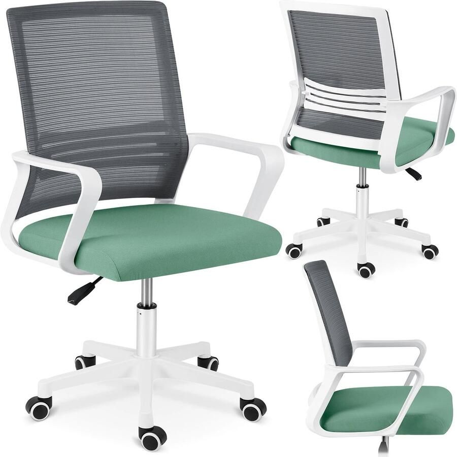 Sofotel Bureaustoel met mesh Corta grijs-groen